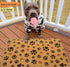 Wipe Your Paws Outdoor Indoor Doormat, Fun Nonslip Coir Mat for Entrance, Welcome Mats