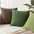 Set 2, Cozy 26x26 Inch Foindtower of Decorative Textured Boucle Throw Pillow Covers Accent Solid Pillow Cases Neutral