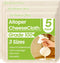 Aitoper 5Pcs Reusable Cheese Cloths, Grade 100, (15x15Inch x2 + 20x20Inch x2 +