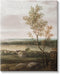 Stupell Industries Classic Coastal House Nature Painting Canvas Wall Art by Lettered and Lined