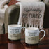 A Legendary Nurse Has Retired, 15oz Speckled Stoneware Coffee Cup Mug