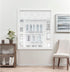 Exclusive Home Prague Trellis 100% Blackout Polyester Roman Shade, 31"x64", Color White
