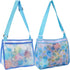 Hiflyer 2 Pack Seashell Mesh Bags with Zipper, Shell Bag for Sand Toys