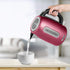 Sencor SWK1774RD 1.7L Stainless Steel Electric Kettle, 1500W Fast Boil