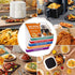 Over 200 Foods Air Fryer Cheat Sheet Magnets, Cooking Guide Booklet, Air Fryer Accessories for Frying and Cooking