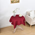 Viiamacki 36 36 Inch, Burgundy Square Small Tablecloth, x Stain and Wrinkle Resistant Machine Washable Polyester Table