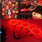 Ourbest EL Wire Lights - Battery Powered Wearable LED Neon String Light, 5in1 DIY Sign Kit, 1M Red