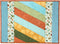 June Tailor Quilt As You Go Placemats Pattern, Jakarta, 8 1/2 x 14 inches, Natural, 6 Pieces