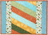 June Tailor Quilt As You Go Placemats Pattern, Jakarta, 8 1/2 x 14 inches, Natural, 6 Pieces