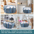 Collapsible Laundry Baskets - Tear Proof Pop Up Hamper with Dual Handles, Durable Foldable Laundry Basket