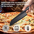 11 Nylon Knife for Nonstick Bakeware with Serrated Edges, Large Plastic Kitchen Knife to Cut Lettuce Salad Cake Brownie or Veggies Fruits, Nonmetal Knife for Teflon Cookware, Black 2 Pack by ChaLeeMoo