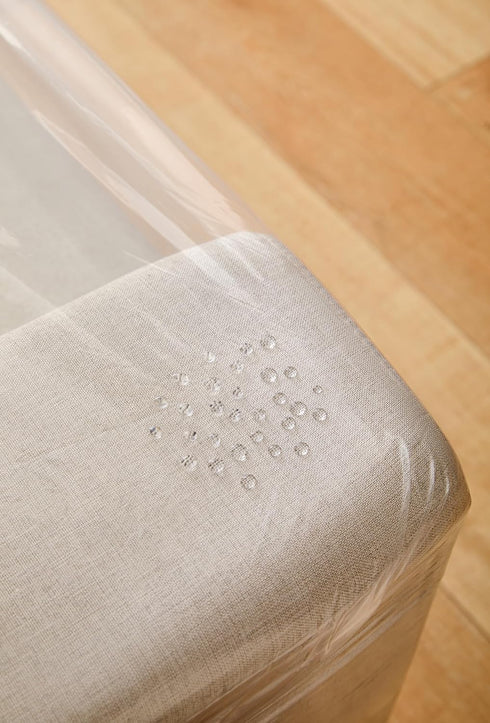K KINGPLAST King/Queen Plastic Mattress Case, 78" x 10" x 96" Clear Plastic Disposal Mattress Storage Bag Cover for