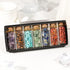 SUNYIK 7 Chakra Stone Wishing Bottles - Set of 7 Tumble Chip Crystal Healing Reiki Wicca Stones