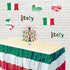 Beistle Red, White & Green Table Skirting