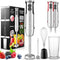 Zulay 3-in-1 Immersion Blender, 800 Watt Handheld Blender with 12 Speeds, Whisk, Frother & Stick Blender for Smoothies