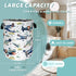 SELIONLIKN 18.9x16.5 Inch Watercolor Plane Laundry Basket Foldable Cartoon Laundry Hamper Oxford Cloth Plane Printed