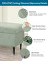 CRFATOP Waterproof Jacquard Ottoman Stool Cover Stretch Folding Storage Footstool Bench Slipcovers Upholstered Foot