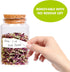 1000 Removable Blank Freezer Labels, Water Oil Resistant for Food Containers, 1 x 3 Each