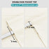 JIUZHEN Ivory Valance Curtains for Kitchen Window, 52 x 18 Inches, 1 Panel, Thermal Insulated for Living Room/Basement