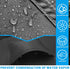 NEWFOM 38 25 36 inch) Outdoor Prep Table Cover Heavy Duty Waterproof Bar Cover for Keter Unity XL Portable Cabinet Bar