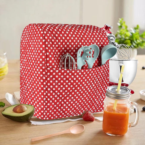 Kitchen Aid Mixer Cover: Compatible with 6-8 Quart Kitchenaid/Hamilton Mixers, Pioneer Woman Stand Mixer Accessories