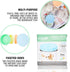 Masontops Tough Tops - Ball Wide Mouth Mason Jar Lids, Plastic Leakproof, Multi Colored Reusable Canning Lids