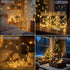 Etinga 12-Pack 7ft 20 Fairy String Lights, LEDs Each, Battery Operated Copper Wire Lights, Warm White Decorative Lights
