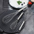 Berglander Whisk Set Pack of 3, Stainless Steel Cooking Whisks 8", 10", 12" Wire Balloon Whisk (Silver)