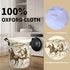 YUXINZHE 17.7x13.7 Inch Western Cowboy Laundry Basket Gifts for Boys, Boys' Room Decor Baby Nursery Hamper Western Room