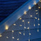 Philips 150 LED Warm White Faceted Mini Icicle Lights