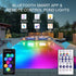 IP68 Pool(Set 1) RGB Underwater Pond Lights, Super Bright LED Submersible Fountain Lights Colored Landscape Spotlights