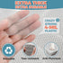 Storage Standard 4-Mil 66 29 7 Inches, Crib Mattress Storage Bag - Waterproof & Reusable Mattress Bags for Moving