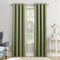 Sun Zero Soho Blackout Energy Efficient Grommet Curtain Single Panel, 54" x 84", Sage Green