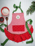 Adjustable Adult Size DII Women's Christmas Kitchen Apron for Cooking, Baking, Crafting & Entertaining