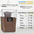 2 (11L 372 oz) Shazo PC | Flour Sugar Storage Containers with Easy Carry Handle - Plastic Extra Large Food Storage
