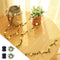 Vigdur 2PACK Vine - Fairy String Lights,Tiny Leaf-Garland with White Flower Battery