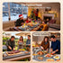 36"x16", 4 3 Settings DIGIX Food Warming Mat Extra Large, XXL Warming Mat For Food, Food Warmer Chafing Dishes