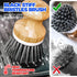 6 Pack Set Holikme Dish Brush Scouring Pad with Bottle Brush, Dish Brush, Palm Scrub Brush and Straw Brush, Dish
