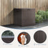 31 Package DUMOS Gallon Deck Box, Lockable Outside Storage Box for Outdoor Use, Outside Waterproof Resin Delivery Box