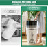 2PCS 14-22" 7.8-12.6"Top Adjustable Universal Plant Risers for Pots Inside, Pot Fillers for Planters, Planter Inserts