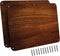 17.5inchX11.5inch Large Stainless Steel Plate for Magnets, 3M Adhesive Back, Mounting Screws,