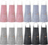 Handepo 12 Pcs Cotton Aprons for Women Men with Pockets Soft Adjustable
