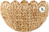 Coeusy Scalloped Wall Basket,Boho Wall Decor Basket,Big Wicker Hanging Baskets for Nursery,Door,Plants,Mail,Natural