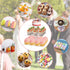 YestBuy 3 Tier Cupcake Stand - Clear Acrylic Cupcake Display Stand for 24 Cupcakes - Premium Dessert Holder
