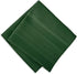 Newbridge Christmas Hunter Green Satin Stripe Fabric Tablecloth, 52 x 52 Inch Square, Holiday Woven Stripe