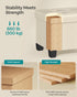 12.6 15.7 13.2 Inches 660 lb, ULSF012W01 SONGMICS Storage Ottoman, Small Ottoman Foot Rest with Legs, x x Foot Stool