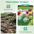 4'x100'/10.7LB Ohuhu Plastic Garden Fence Safety Fence, Reusable Netting Plastic Mesh Fence Roll, Temporary Fencing