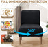 XIAROGEE Armless Armless 1) Teddy Wool Accent Chair Cover Soft Chair Slipcover Accent Chairs Covers without Arms