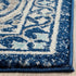 SAFAVIEH Evoke Collection 2'2" x 4' Boho Accent Rug, Blue/Ivory EVK251C - Non-Shedding for Living Room Bedroom