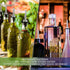 CHENGU 72 Set Pcs Liquor Spout Stainless Steel Bottle Pourers Tapered Liquor Pourers with Rubber Dust Caps Tapered